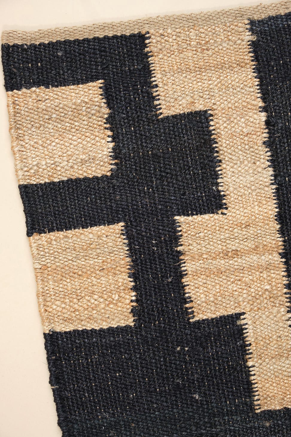 Close up of No. 5 Hemp Rug