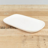 Tina Frey Designs Arc Guest Towel Tray in White Resin