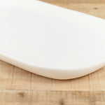 Arc Guest Towel Tray by Tina Frey Designs in White Resin