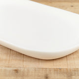 Arc Guest Towel Tray by Tina Frey Designs in White Resin