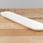 Tina Frey Designs Home Kitchen Serving Baguette Dish White / 17" L X 4" W X 1" H