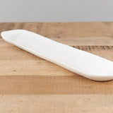 Tina Frey Designs Home Kitchen Serving Baguette Dish White / 17" L X 4" W X 1" H