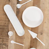 Tina Frey Designs Home Kitchen Serving Baguette Dish White / 17" L X 4" W X 1" H