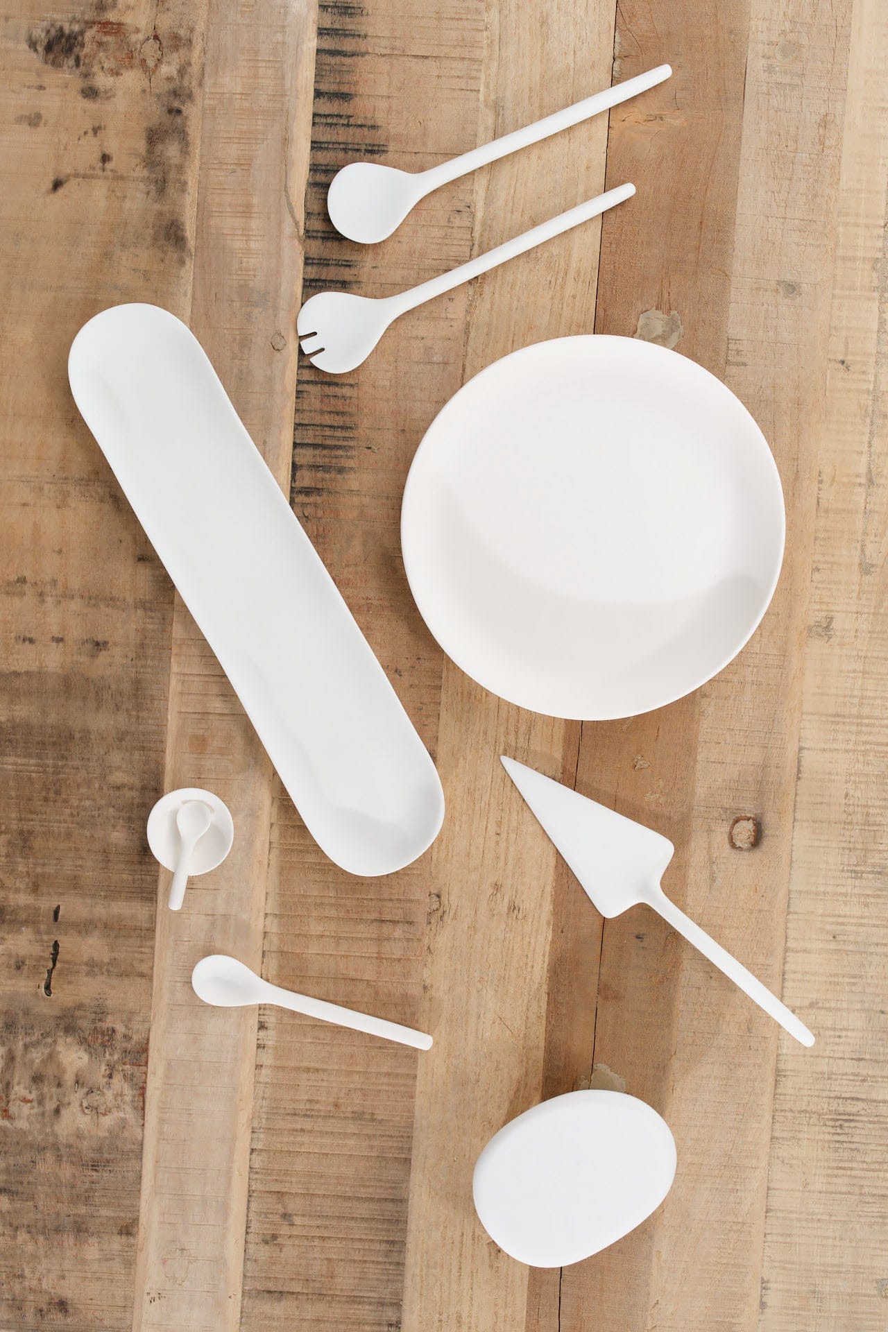 Tina Frey Designs Home Kitchen Serving Baguette Dish White / 17" L X 4" W X 1" H