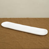 White Resin Baguette Dish by Tina Frey Designs