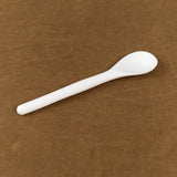 White Resin Dessert Spoon by Tina Frey Designs