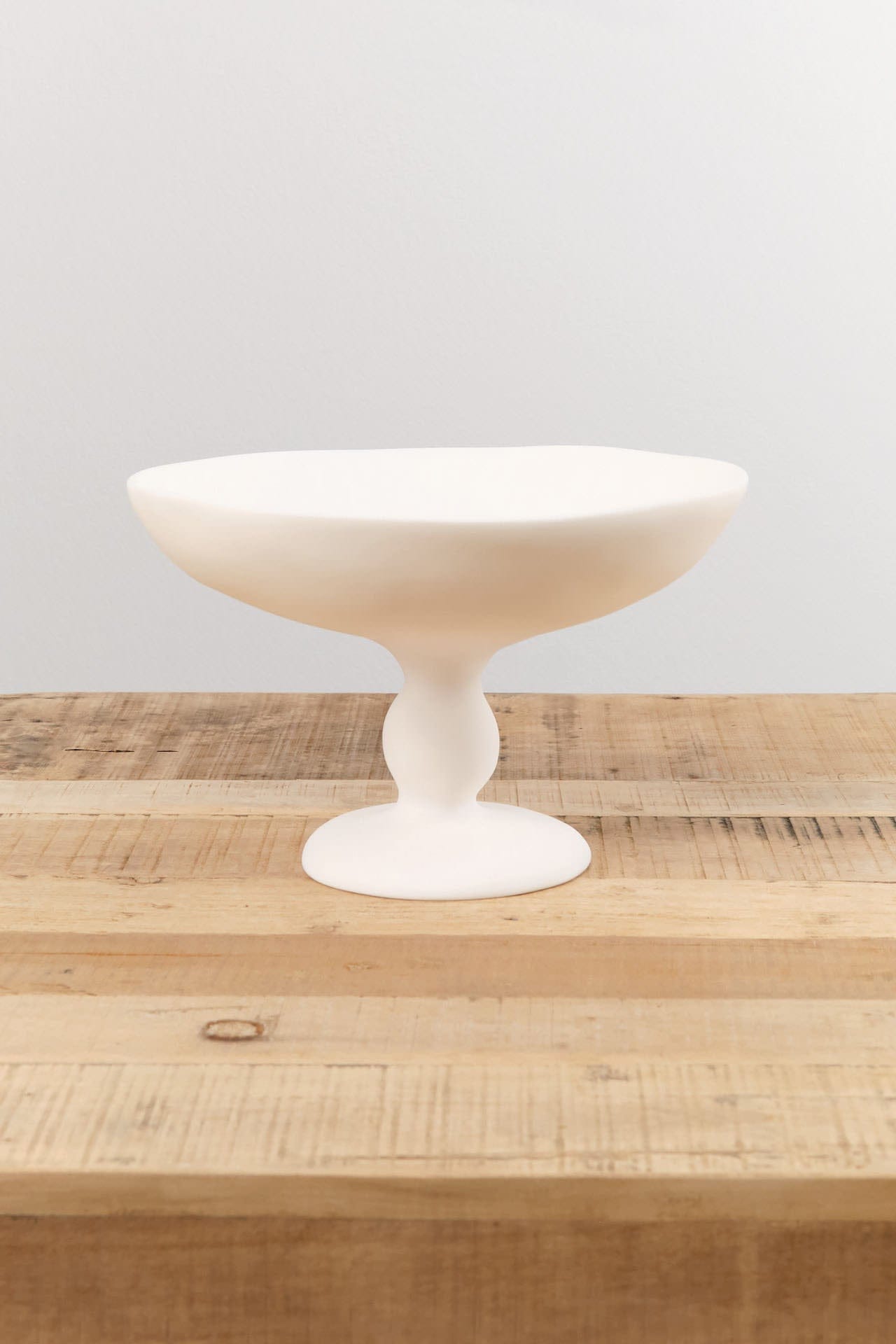 Tina Frey Designs Home Kitchen Serving Large Pedestal Bowl White / 7.5" Dia X 12" H