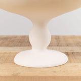 Tina Frey Designs Home Kitchen Serving Large Pedestal Bowl White / 7.5" Dia X 12" H