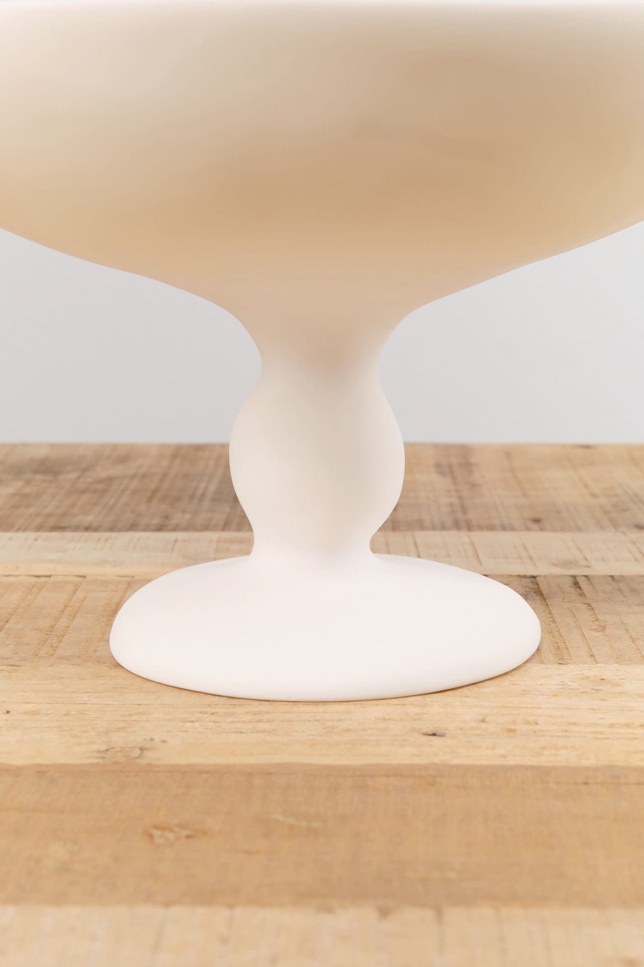 Tina Frey Designs Home Kitchen Serving Large Pedestal Bowl White / 7.5" Dia X 12" H