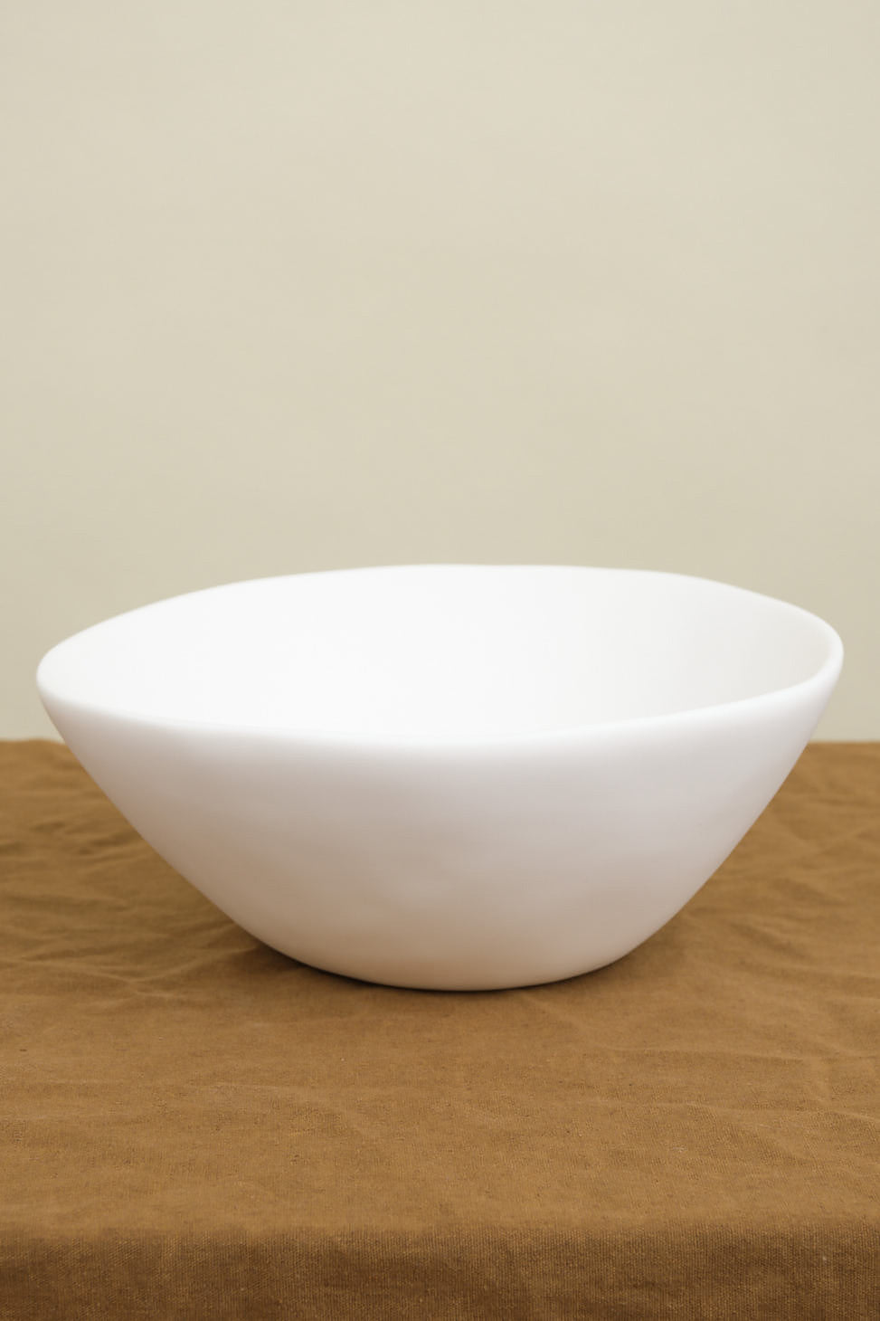 Medium Tapered Bowl on table