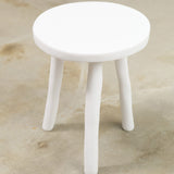 Tina Frey Designs Occasional Side Table in White Resin