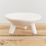 Tina Frey Designs Home Kitchen Serving Puddle Large Elevated Bowl White
