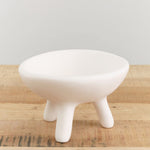 Tina Frey Designs Home Kitchen Serving Puddle Medium Elevated Bowl White