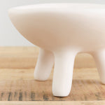 Tina Frey Designs Home Kitchen Serving Puddle Medium Elevated Bowl White