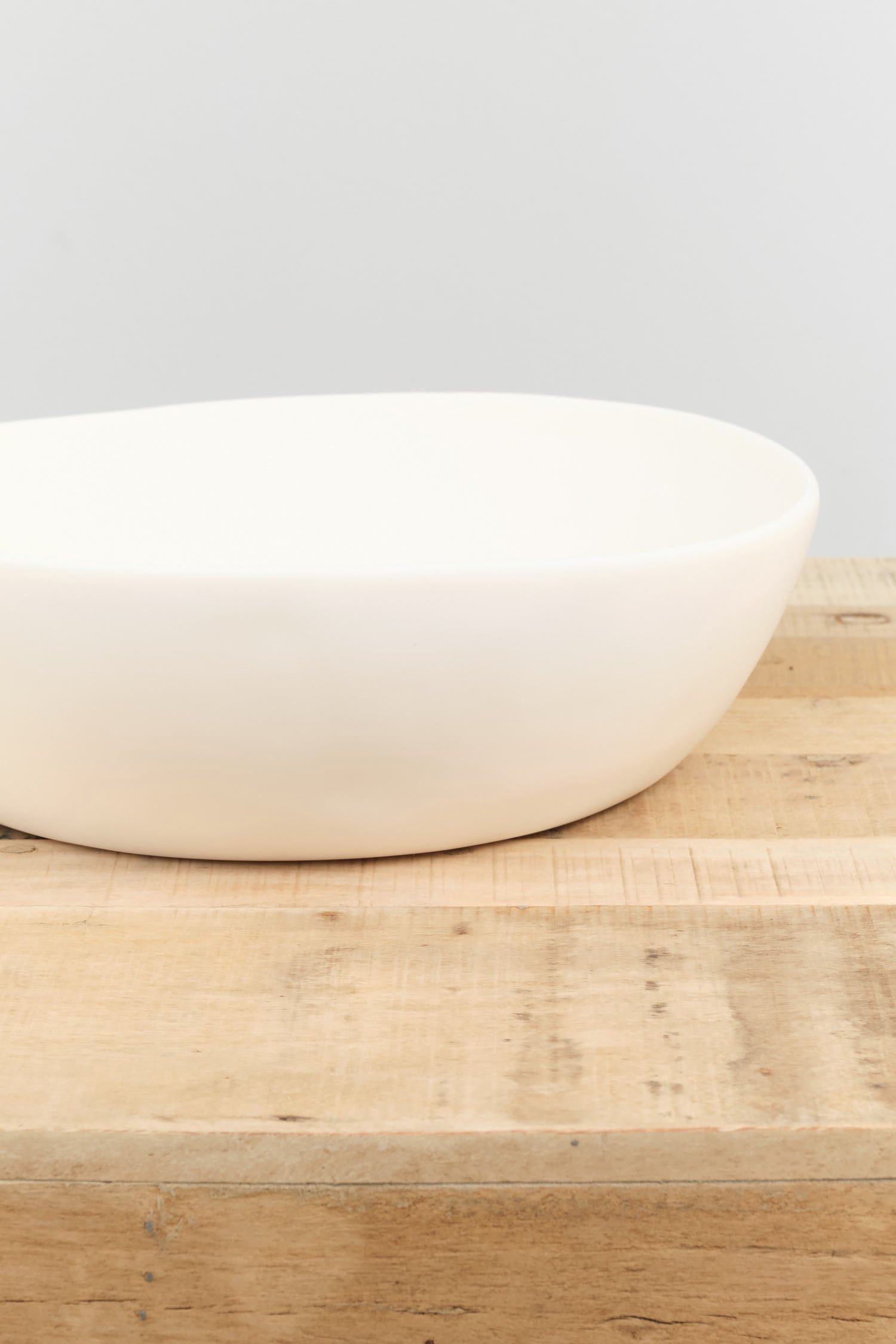 Purist Large Bowl by Tina Frey Designs in White Resin