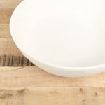 White Resin Purist Large Bowl by Tina Frey Designs