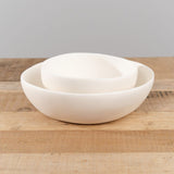 Tina Frey Designs Home Kitchen Dishware Purist Small Bowl White / 9.5" L X 9.5" W X 2.75" D
