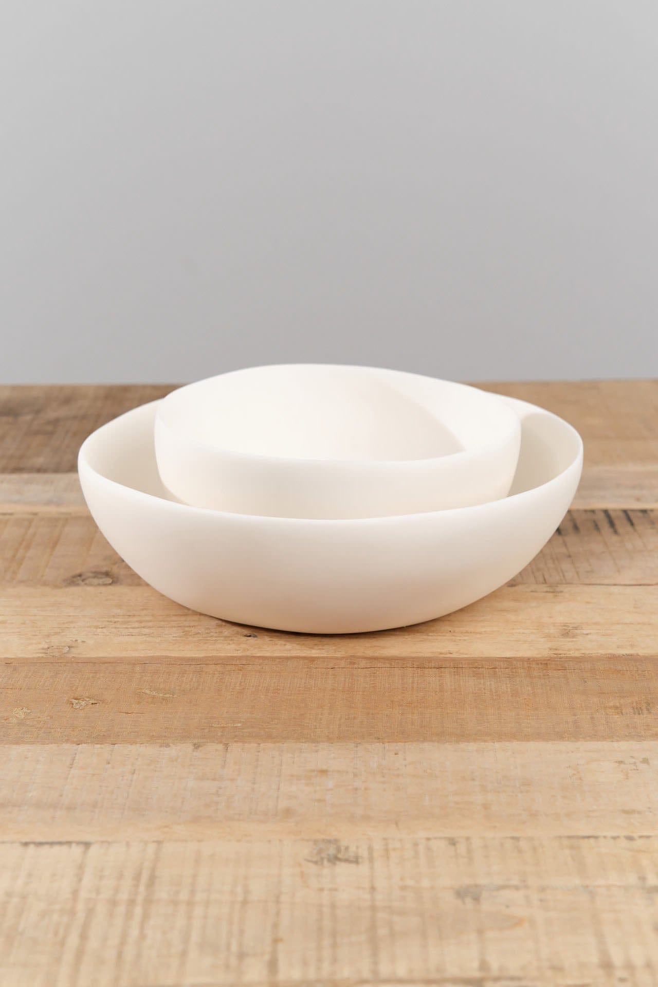 Tina Frey Designs Home Kitchen Dishware Purist Small Bowl White / 9.5" L X 9.5" W X 2.75" D