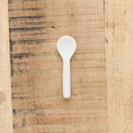 Sculpt Caviar Spoon by Tina Frey Designs in White Resin