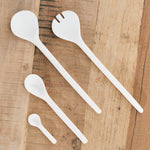 Tina Frey Designs Home Kitchen Serving Sculpt Dessert Spoon White