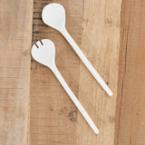 Tina Frey Designs Home Kitchen Serving Sculpt Medium Serving Set White