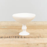 Petite Pedestal Bowl by Tina Frey Designs in White Resin