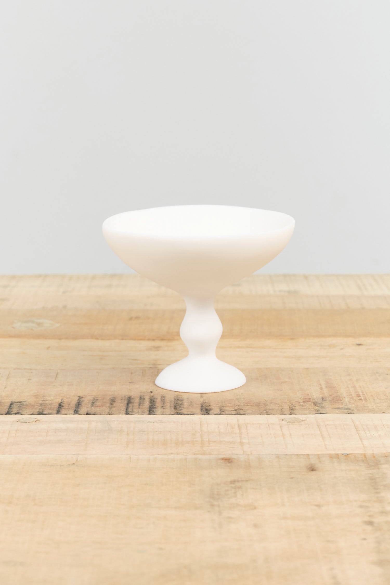 Petite Pedestal Bowl by Tina Frey Designs in White Resin