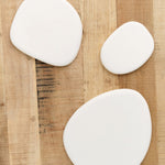 Tina Frey Designs Home Kitchen Serving Puddle Medium Platter White