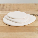 Tina Frey Designs Home Kitchen Serving Puddle Medium Platter White