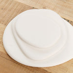 Tina Frey Designs Home Kitchen Serving Puddle Small Platter White