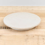 Cake Stand Handmade Ceramic by Tomoro Pottery in Speckled White Glaze