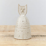 Cat Dinner Bell by Tomoro Pottery