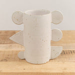 Tomoro Pottery Home Kitchen Vases Geo Vase Stoneware / Triangle