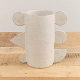 Tomoro Pottery Home Kitchen Vases Geo Vase Stoneware / Triangle