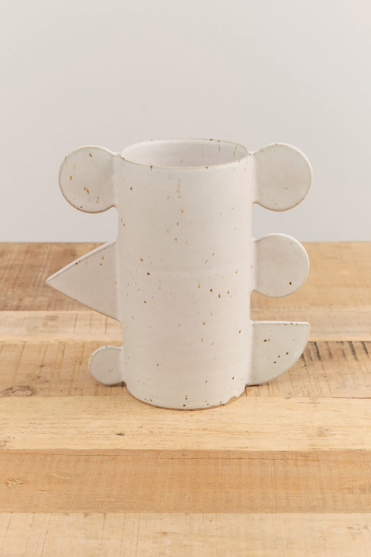 Tomoro Pottery Home Kitchen Vases Geo Vase Stoneware / Triangle