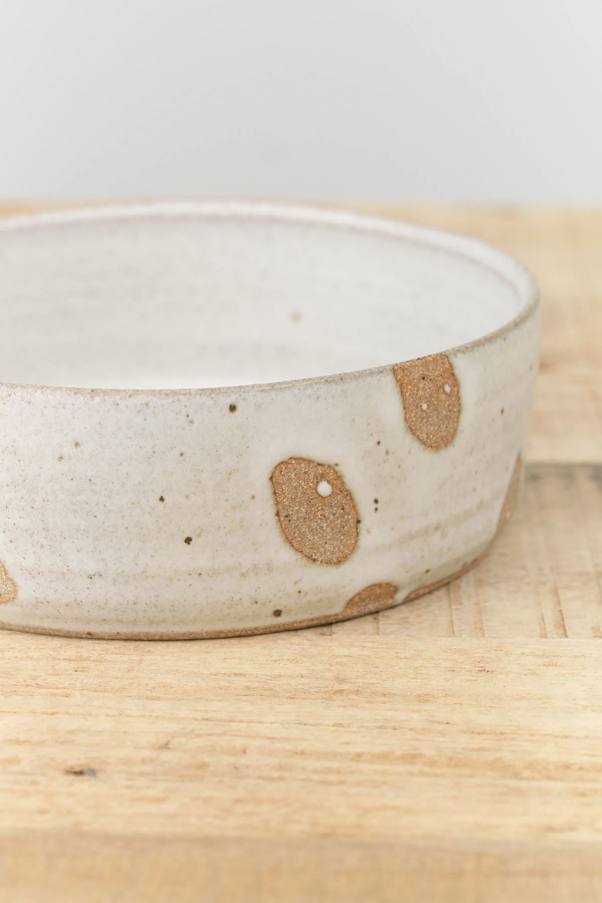 White Flower Inspired Ceramic Petal Bowl By Tomoro Pottery 