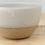 White Glaze Ceramic Small Terra Bowl by Tomoro Pottery