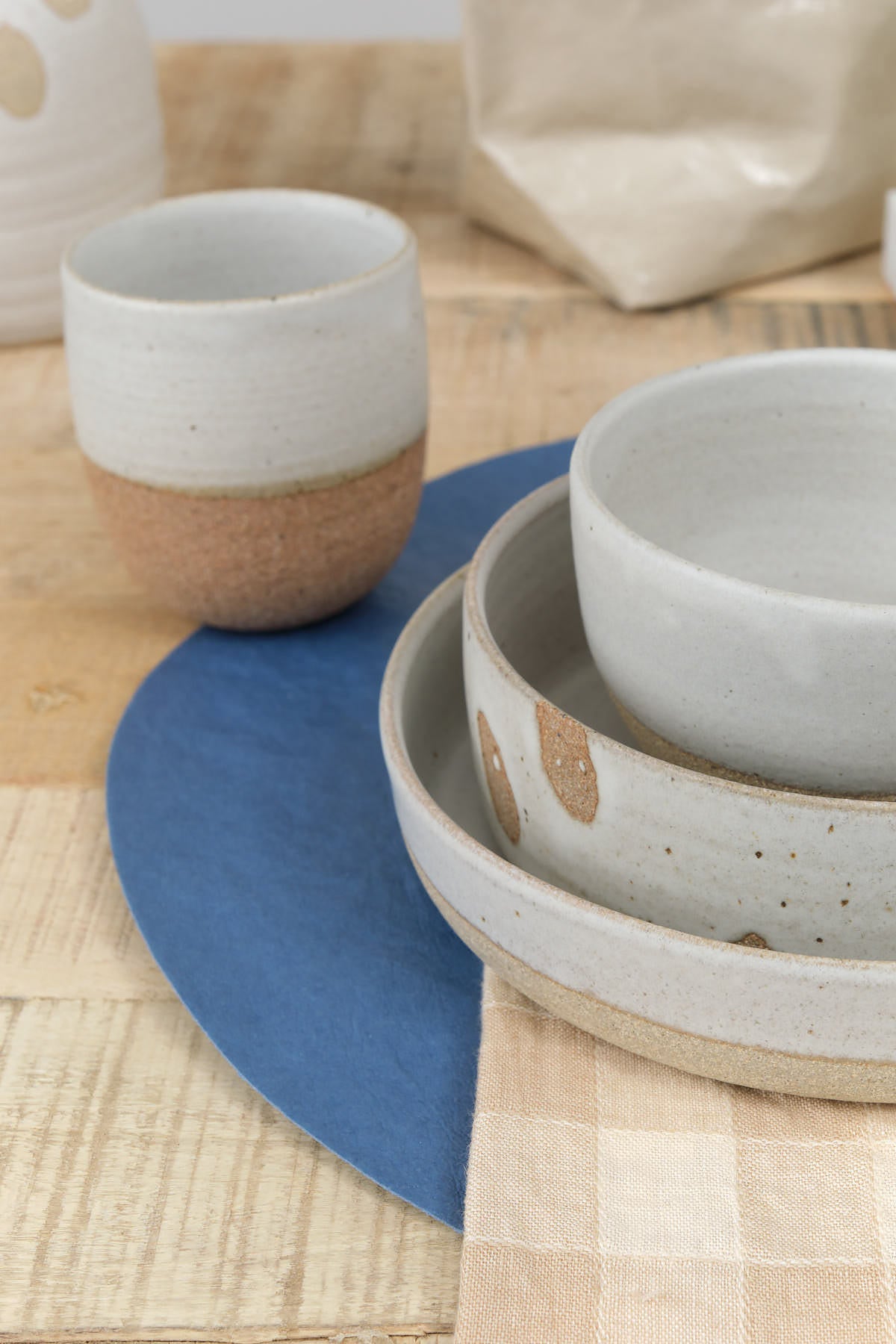 Tomoro Pottery Petal Bowl