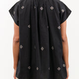 Two NY Apparel Womens Blouses Icon Signature Shirt Black Icon / One Size