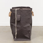 Uashmama Home Baskets Lapo Laundry Bag Hamper Dark Grey / 14" W X 12" D X 23"H