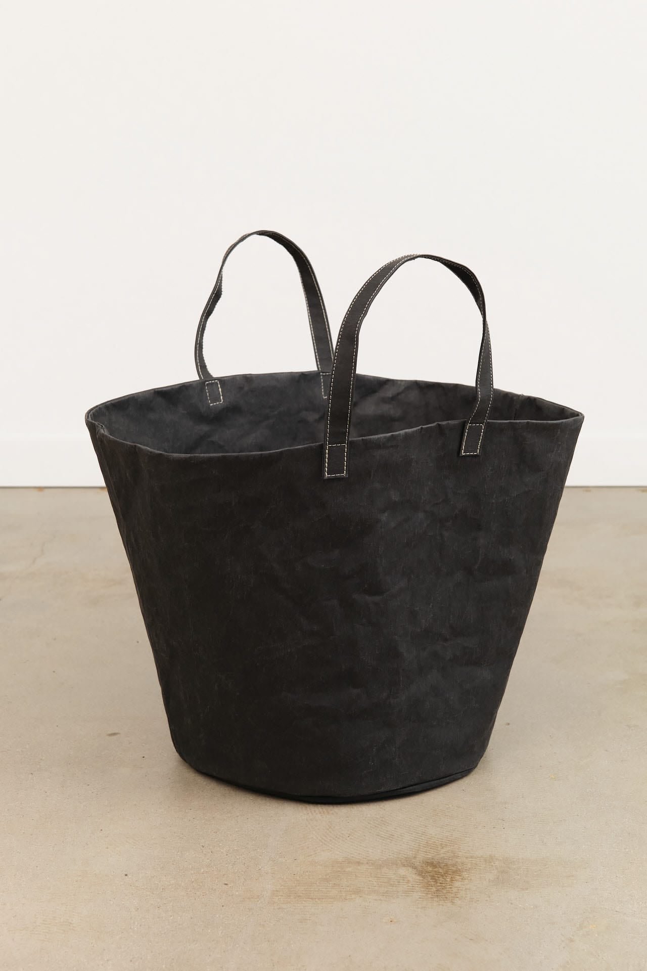 Uashmama Home Baskets Large Paniere Bucket Black
