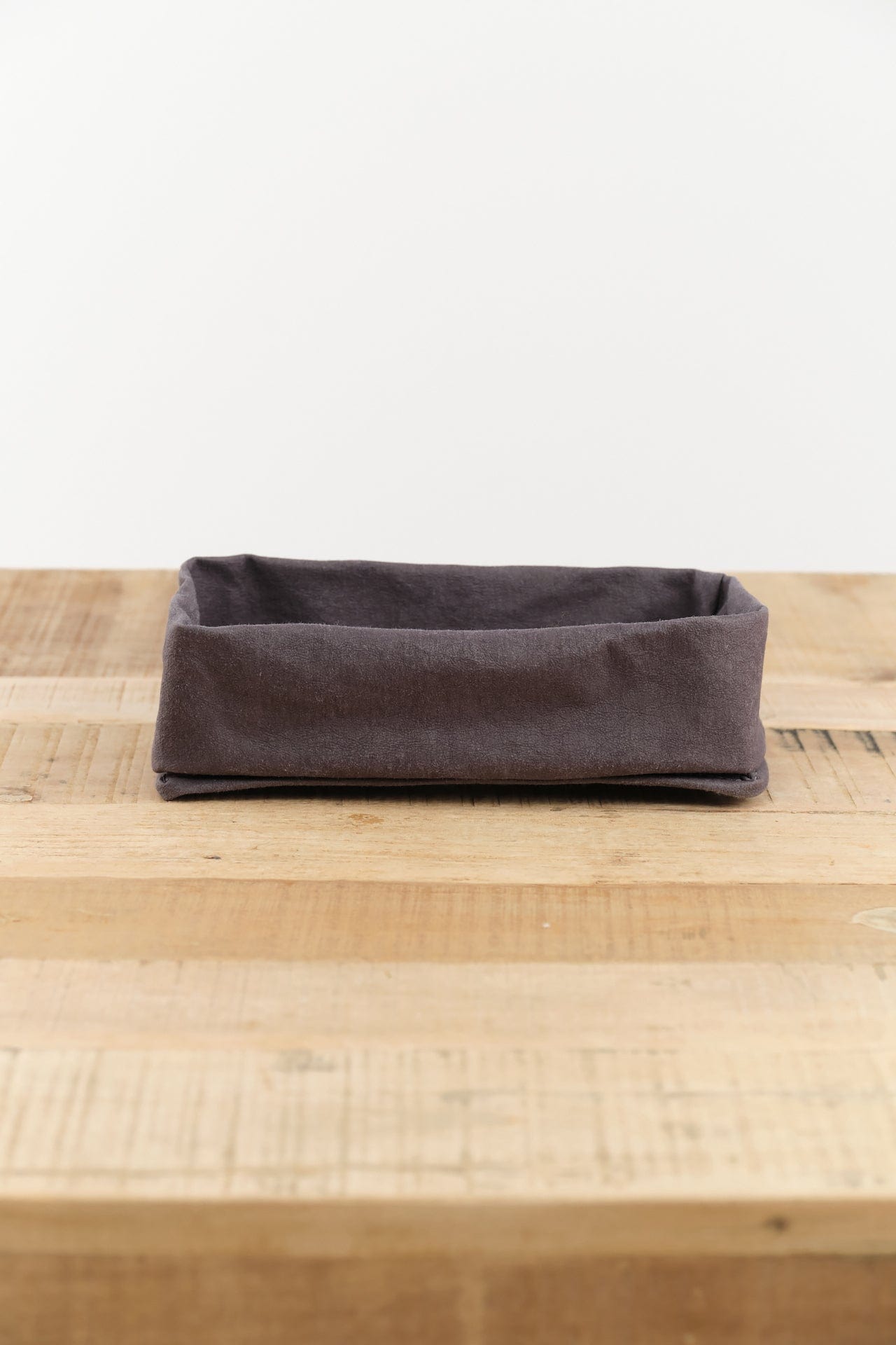Uashmama Home Bath Organization Large Panino Bag Dark Grey / 9" L X 4" W X 6.25" H