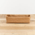 Uashmama Home Bath Organization Large Panino Bag Avana / 9" L X 4" W X 6.25" H