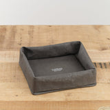 Uashmama Home Bath Organization Large Plus Lollie Bag Dark Grey / 7" L X 7" W X 3" H