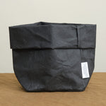 Medium Paper Bag in Black