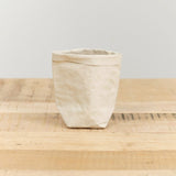 Uashmama Home Bath Organization XSmall Paper Bag Cachemire / 3" L X 3" W X 6" H