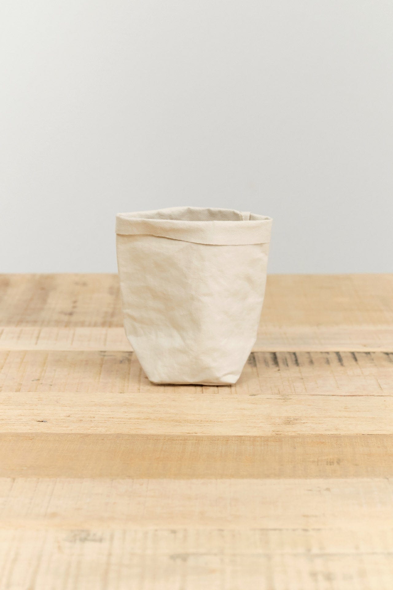 Uashmama Home Bath Organization XSmall Paper Bag Cachemire / 3" L X 3" W X 6" H