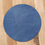 Uashmama Home Kitchen Placemats Placemat Tec Round Denim / 13.5" Dia