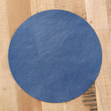 Uashmama Home Kitchen Placemats Placemat Tec Round Denim / 13.5" Dia