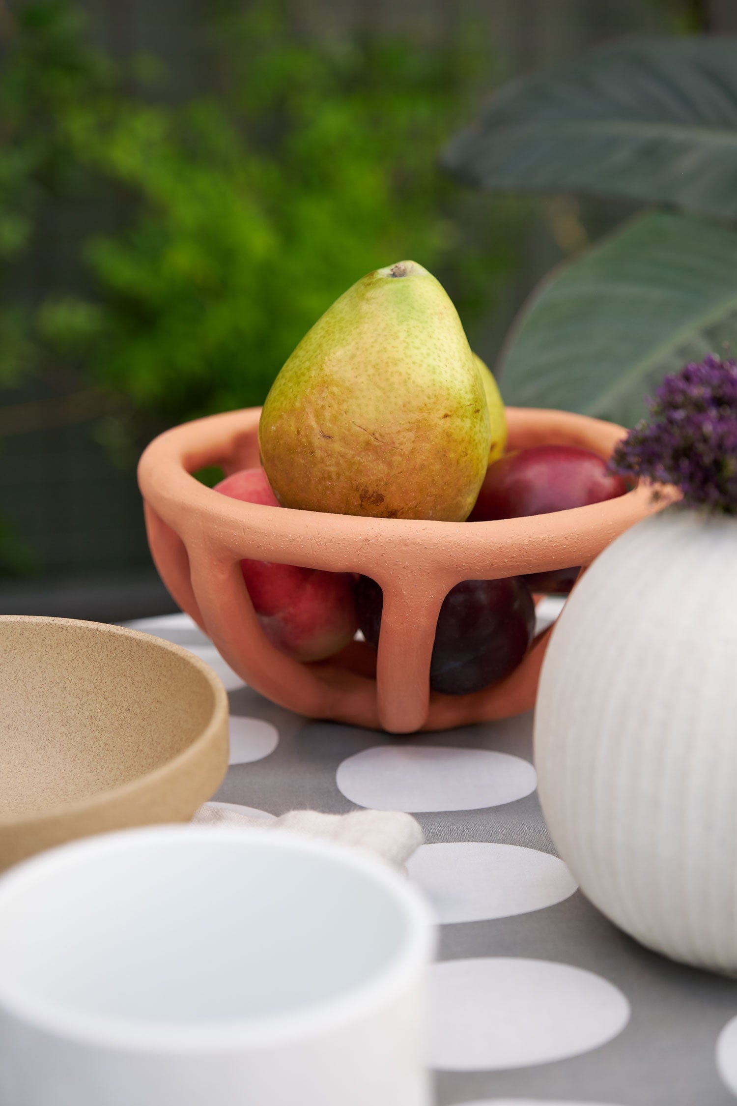 Virginia Sin Home Kitchen Containers Small Prong Fruit Bowl